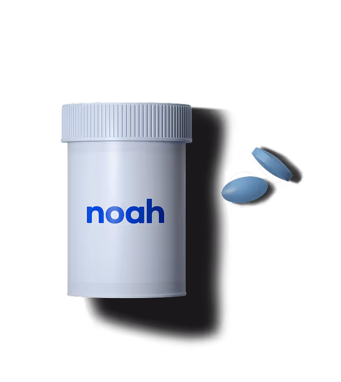Sildenafil 100mg bottle top view