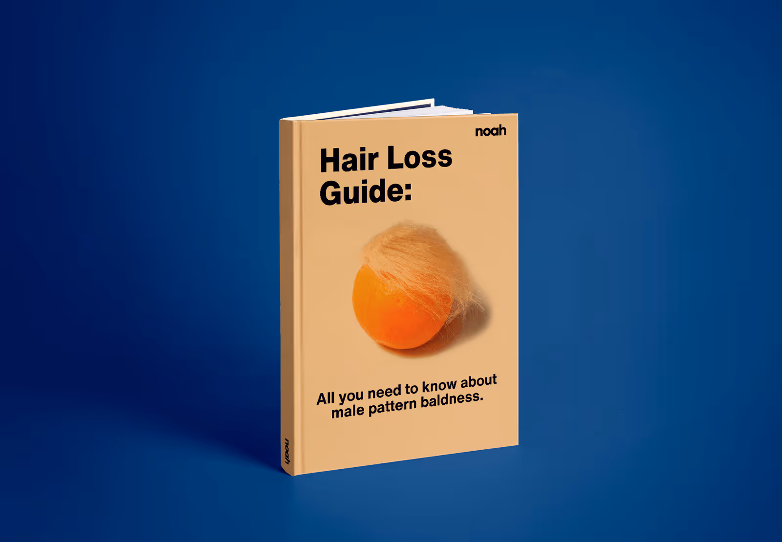 A notebook about Noah™'s hair loss guide