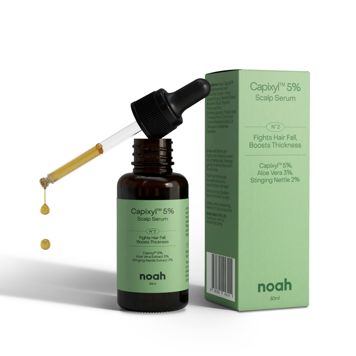 Capixyl 5% serum and box