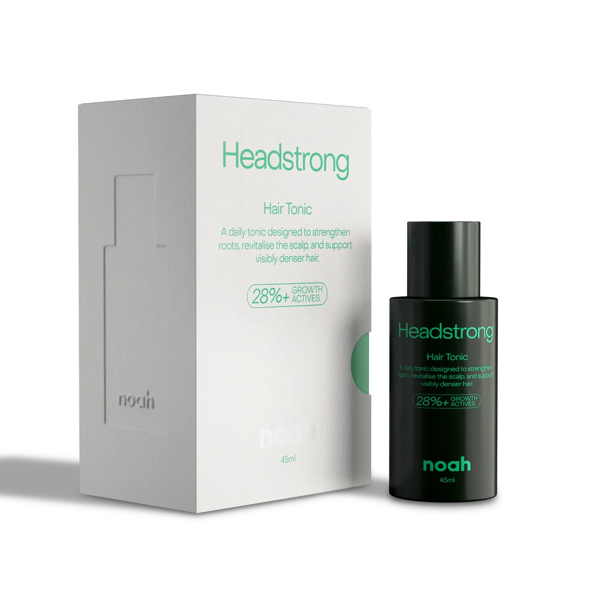 Headstrong Tonic bottle and box